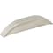 Jeffrey Alexander 3" / 96 mm Center-to-Center Satin Nickel Elara Cabinet Pinch Pull 484-396SN - alternate 1